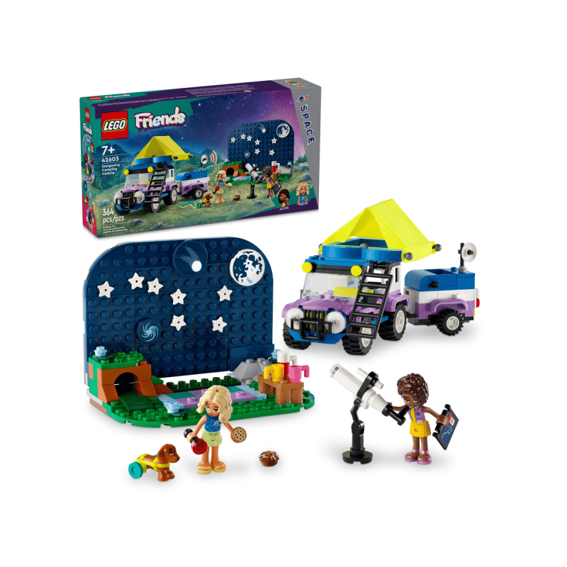 LEGO Friends 42603 : Le camping-car d’observation des étoiles