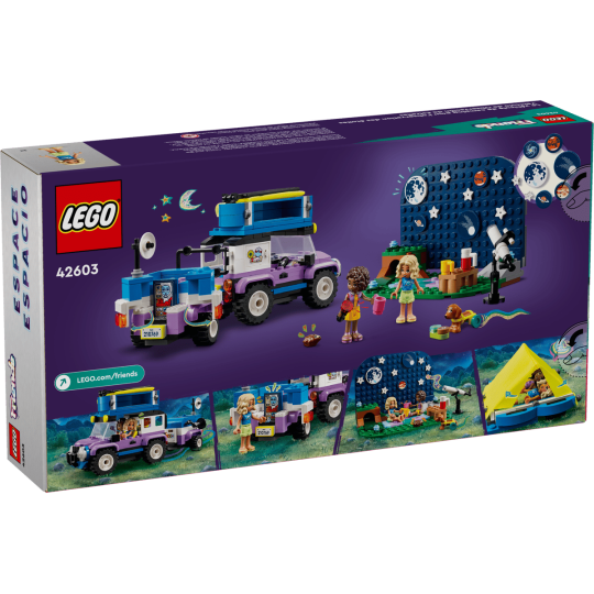 LEGO Friends 42603 : Le camping-car d’observation des étoiles