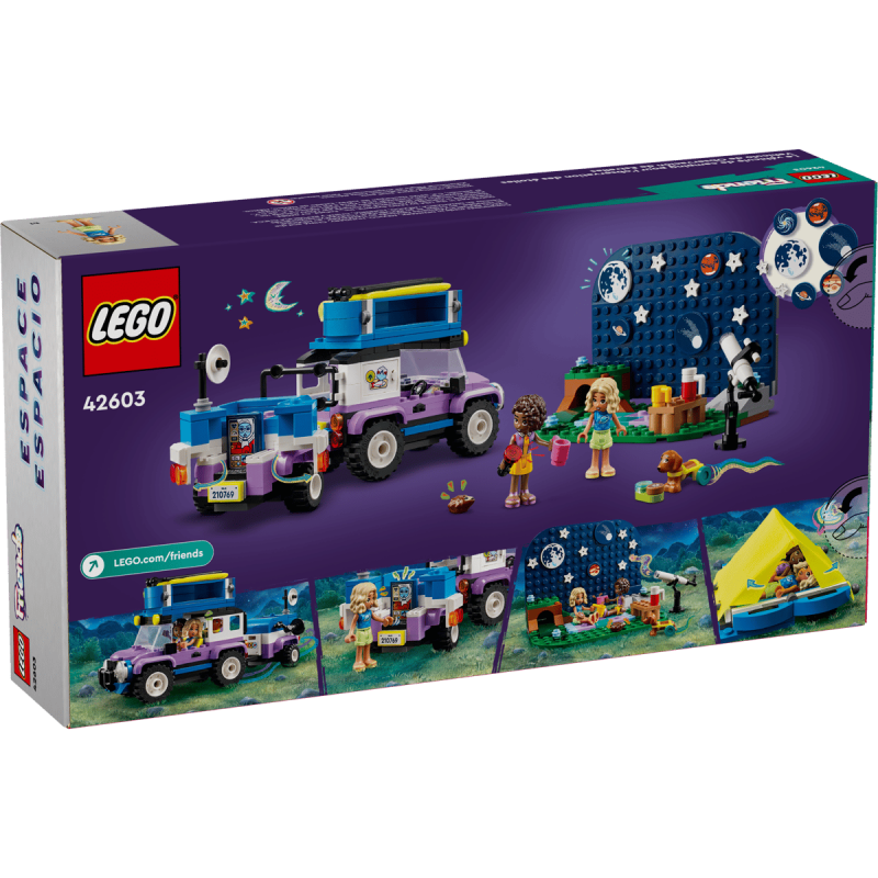 LEGO Friends 42603 : Le camping-car d’observation des étoiles