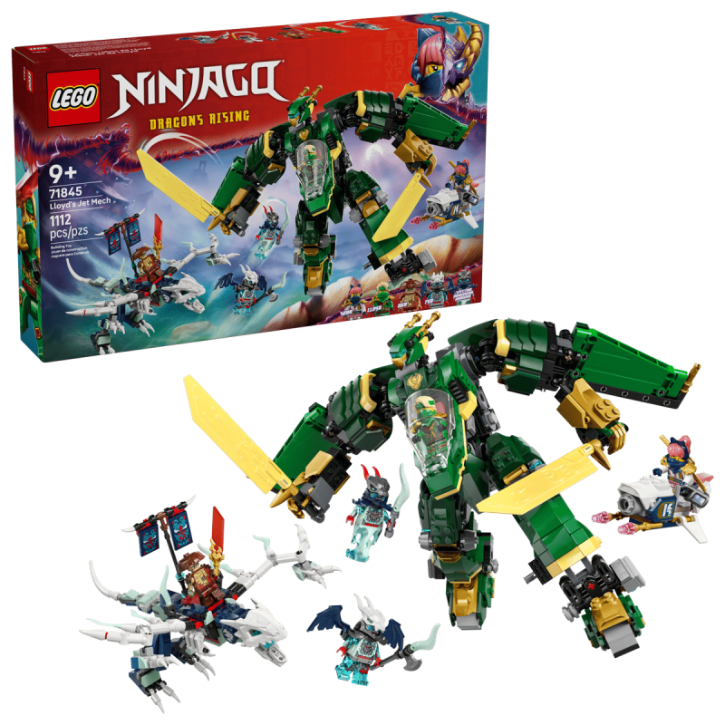 LEGO Ninjago 71845 : L’avion-robot de Lloyd