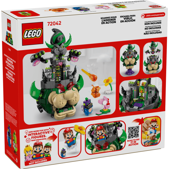 LEGO® Super Mario™ 72042 Prince Florian et Château de Bowser | GoldenBrick