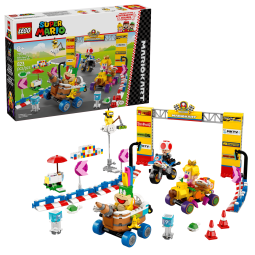 LEGO Super Mario 72036 : Mario Kart – Bébé Peach et ensemble de grand prix