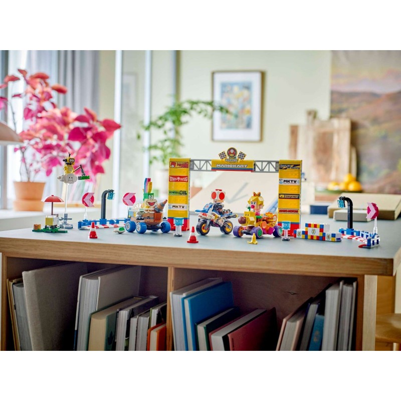 LEGO Super Mario 72036 : Mario Kart – Bébé Peach et ensemble de grand prix