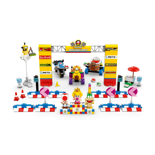 LEGO Super Mario 72036 : Mario Kart – Bébé Peach et ensemble de grand prix