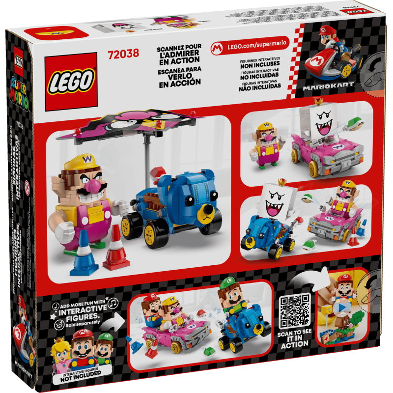 LEGO Super Mario 72038 : Mario Kart – Wario et Roi Boo