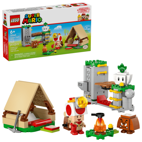 LEGO Super Mario 72040 : Campement du capitaine Toad