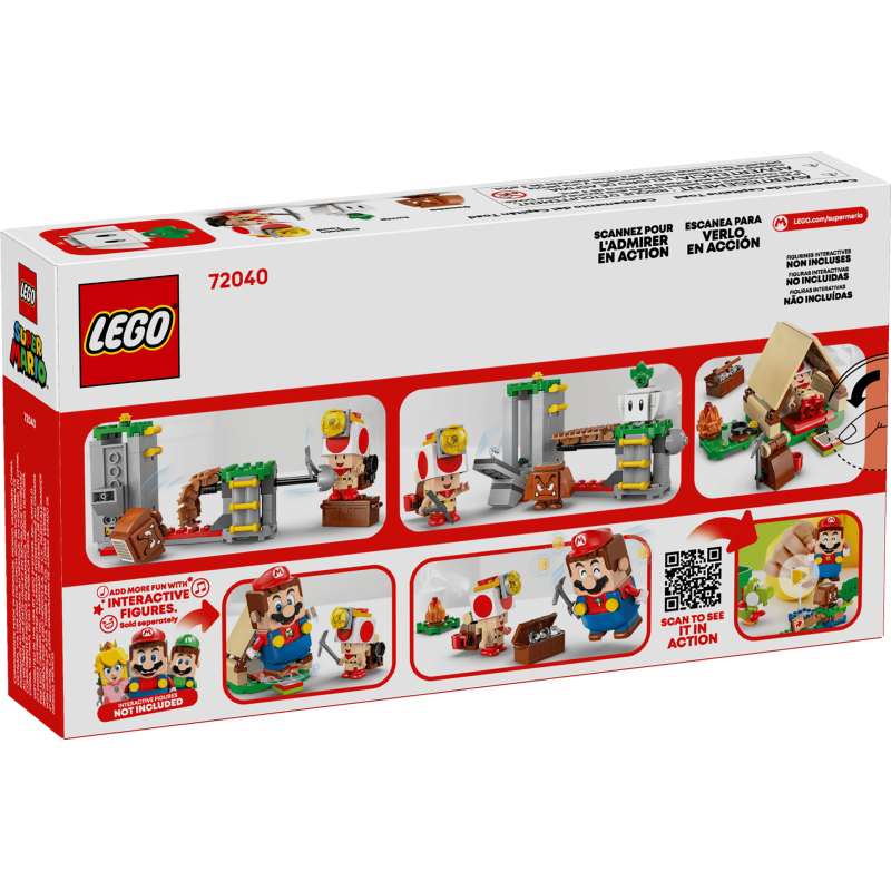 LEGO Super Mario 72040 : Campement du capitaine Toad