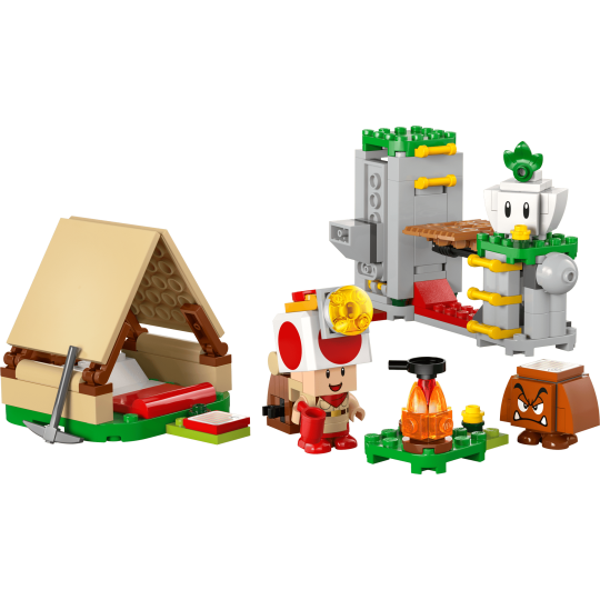 LEGO Super Mario 72040 : Campement du capitaine Toad