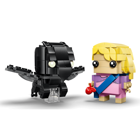 LEGO BrickHeadz 40802 :  Figurines de Luna Lovegood et d'un Sombral (Harry Potter)