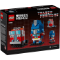 LEGO BrickHeadz 40803 : Robot et véhicule Optimus Prime