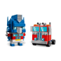 LEGO BrickHeadz 40803 : Robot et véhicule Optimus Prime