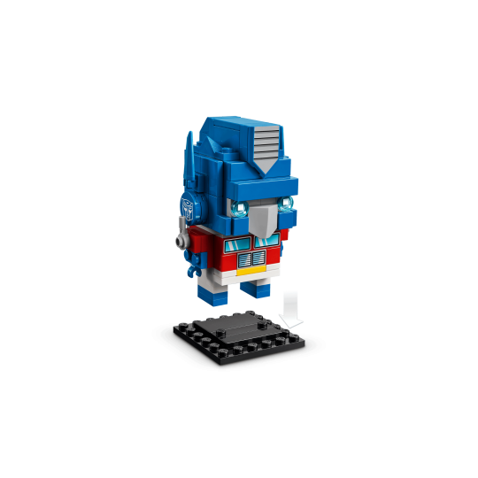 LEGO BrickHeadz 40803 : Robot et véhicule Optimus Prime