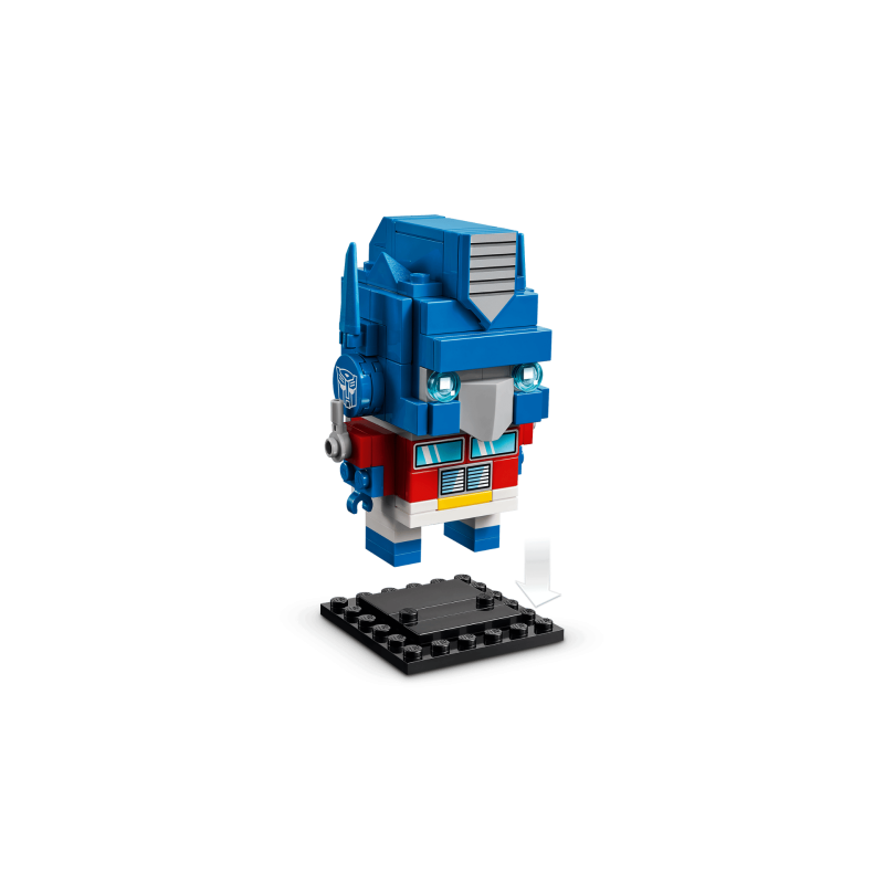 LEGO BrickHeadz 40803 : Robot et véhicule Optimus Prime