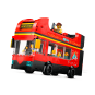 LEGO City 60407 : Le bus rouge à deux étages