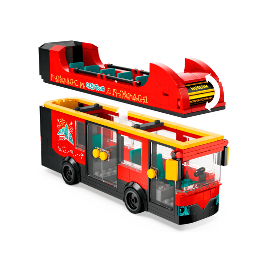 LEGO City 60407 : Le bus rouge à deux étages