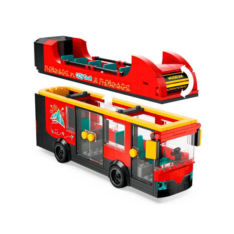 LEGO City 60407 : Le bus rouge à deux étages