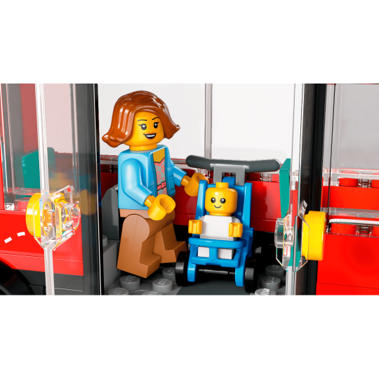 LEGO City 60407 : Le bus rouge à deux étages