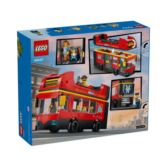 LEGO City 60407 : Le bus rouge à deux étages