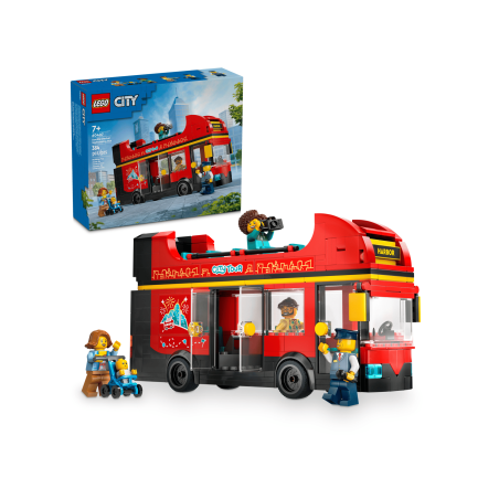 LEGO City 60407 : Le bus rouge à deux étages