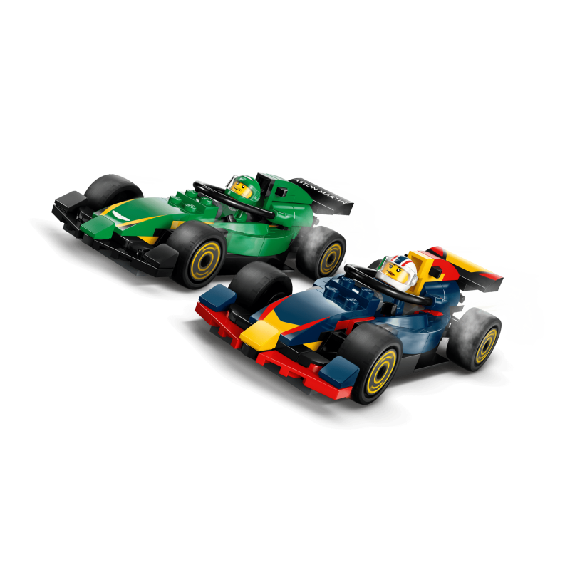 LEGO City 60445 : Camion de F1 avec voitures de F1 RB20 et AMR24