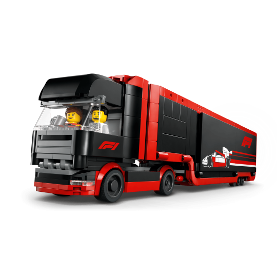 LEGO City 60445 : Camion de F1 avec voitures de F1 RB20 et AMR24