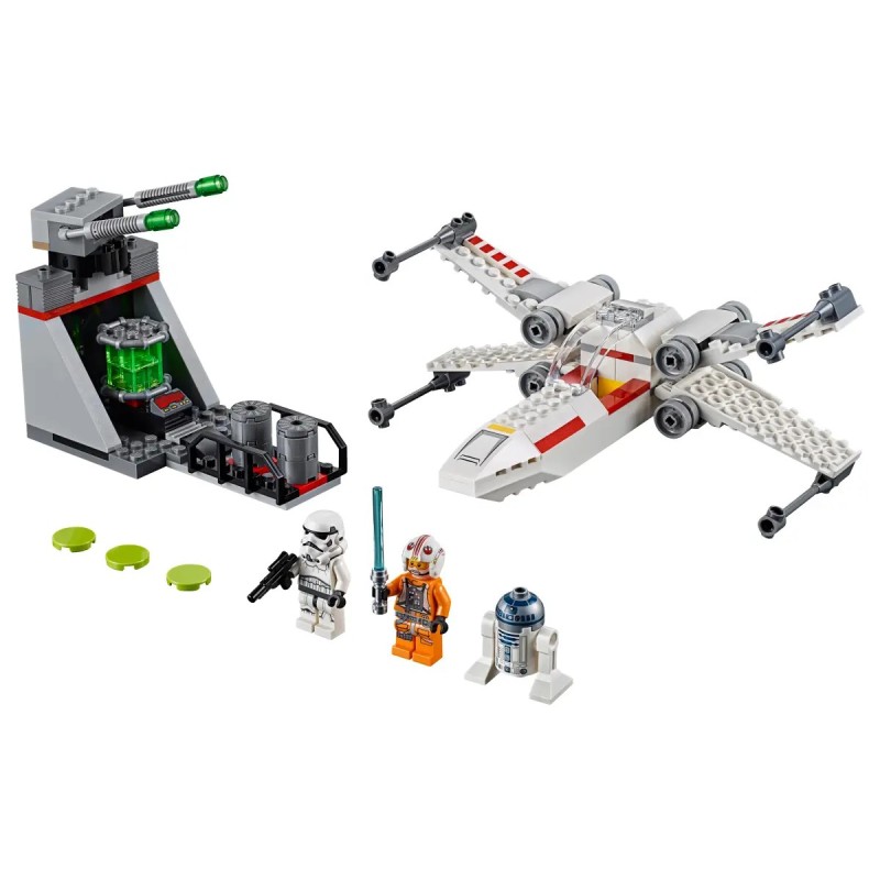Chasseur stellaire X-Wing de la tranchée lego