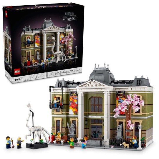 LEGO Icons 10326 : Le Muséum d’Histoire naturelle (Modular)