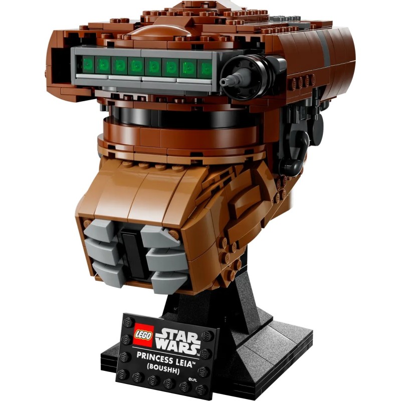 Le casque de la Princesse Leia lego