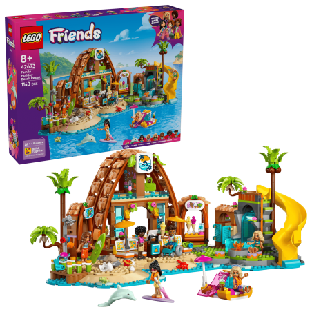 LEGO Friends 42673 : Vacances à l’hôtel de la plage