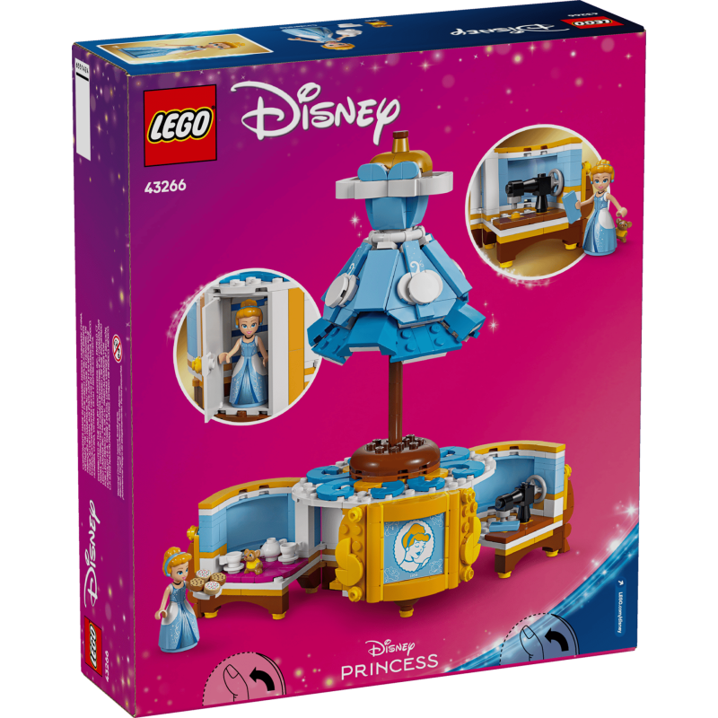 LEGO Disney 43266 : La robe de Cendrillon