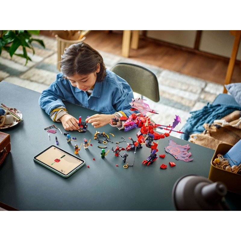 LEGO Ninjago 71832 : Croc-de-tonnerre : le dragon du chaos
