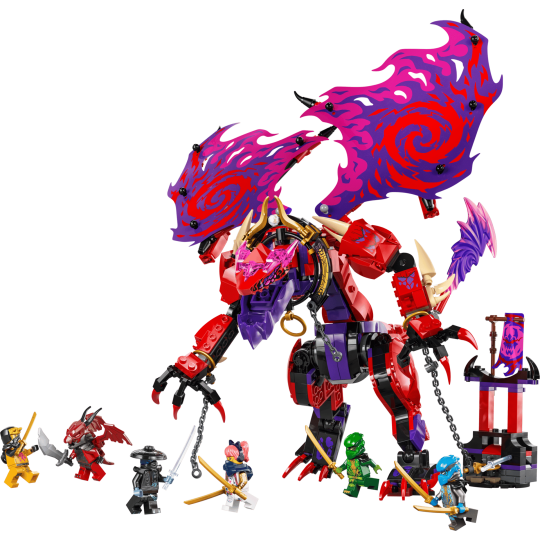 LEGO Ninjago 71832 : Croc-de-tonnerre : le dragon du chaos