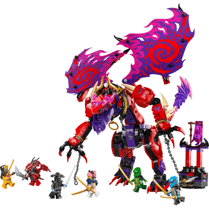 LEGO Ninjago 71832 : Croc-de-tonnerre : le dragon du chaos