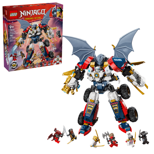 LEGO Ninjago 71834 : Le robot ultra combo de Zane
