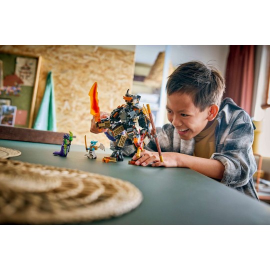 LEGO Ninjago 71854 : La mission du robot Cole et du dragon Zane