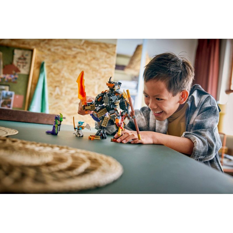 LEGO Ninjago 71854 : La mission du robot Cole et du dragon Zane