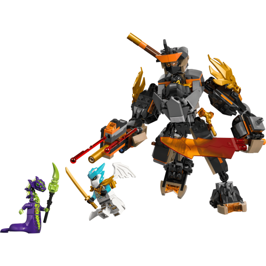 LEGO Ninjago 71854 : La mission du robot Cole et du dragon Zane
