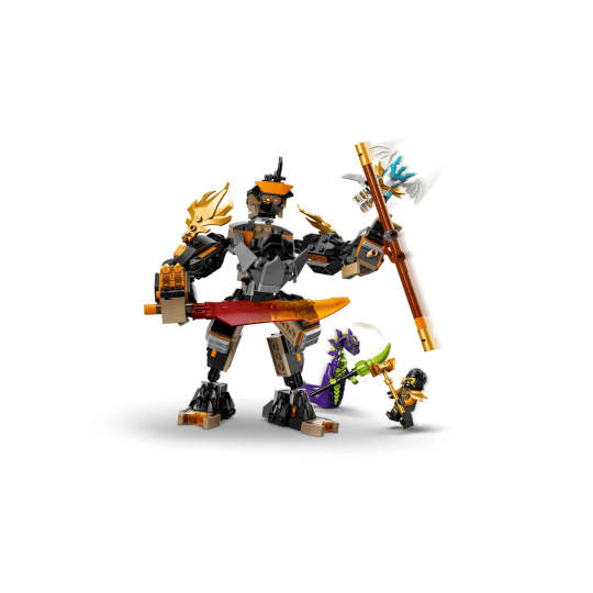 LEGO Ninjago 71854 : La mission du robot Cole et du dragon Zane