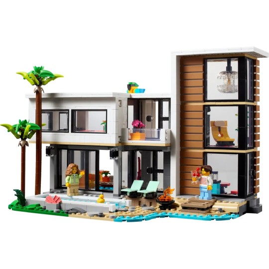 La maison moderne lego creator