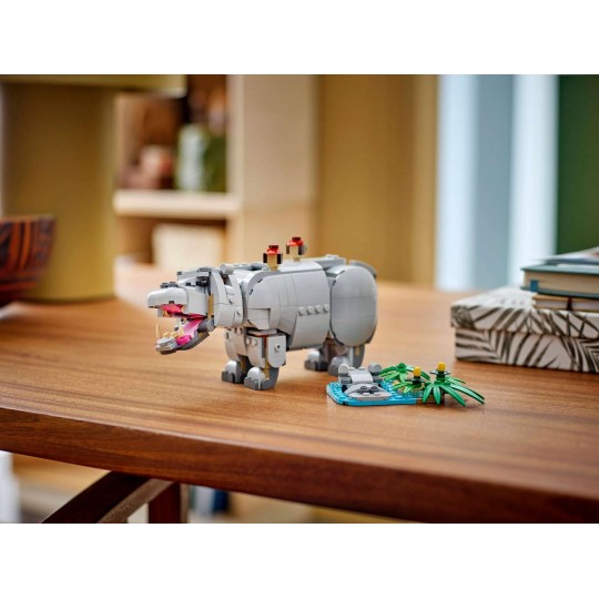 LEGO Creator 31171 : Animaux sauvages : le rhinocéros majestueux et les oiseaux