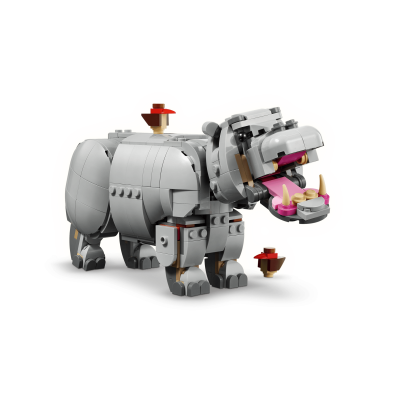 LEGO Creator 31171 : Animaux sauvages : le rhinocéros majestueux et les oiseaux