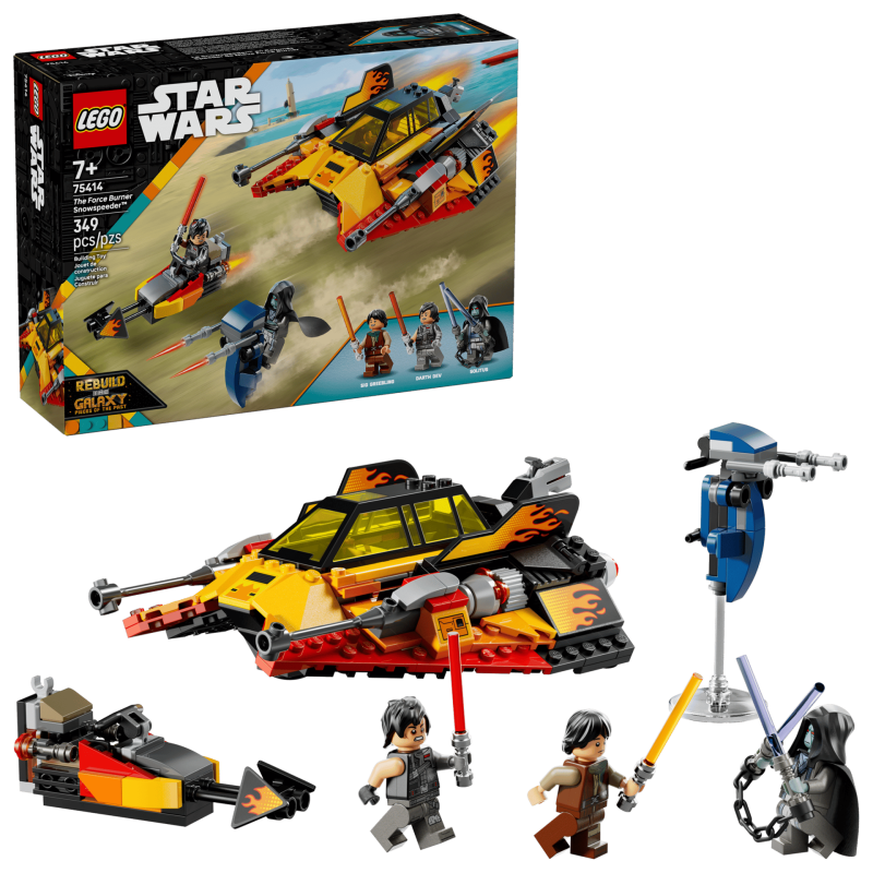 LEGO Star Wars 75414 : Le Snowspeeder en flammes