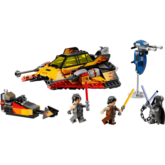 LEGO Star Wars 75414 : Le Snowspeeder en flammes