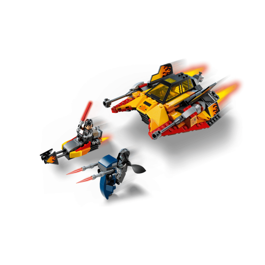 LEGO Star Wars 75414 : Le Snowspeeder en flammes