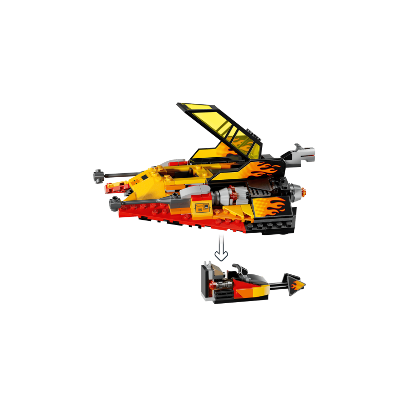 LEGO Star Wars 75414 : Le Snowspeeder en flammes