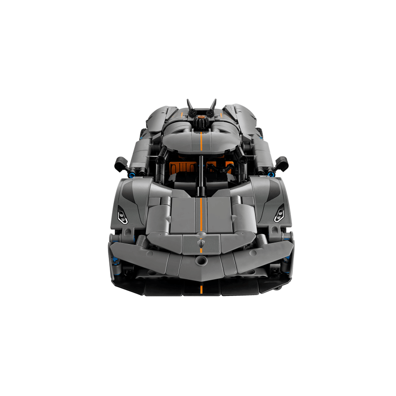 LEGO Technic 42173 : Hypercar Koenigsegg Jesko Absolut grise