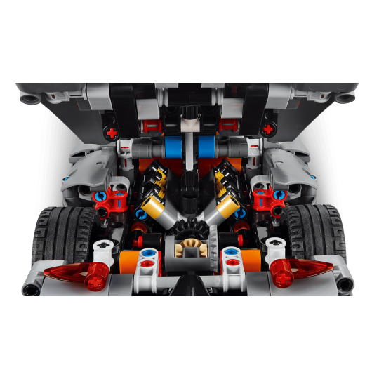 LEGO Technic 42173 : Hypercar Koenigsegg Jesko Absolut grise