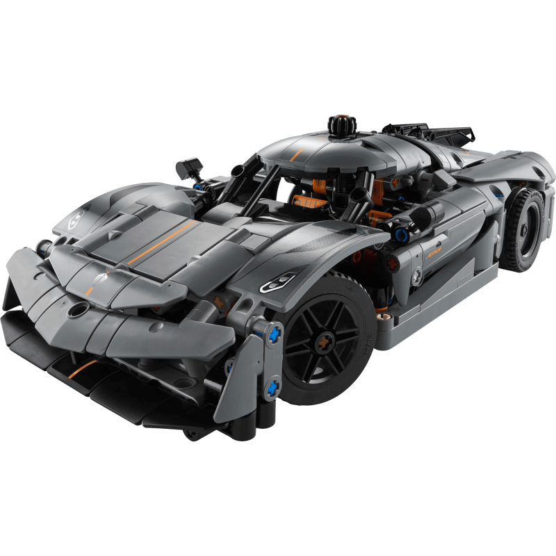 LEGO Technic 42173 : Hypercar Koenigsegg Jesko Absolut grise