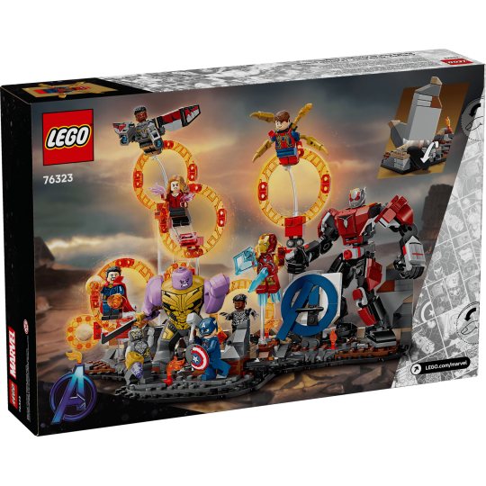 LEGO Marvel 76323 : Combat final d’Avengers : Endgame