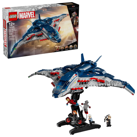 LEGO Marvel 76325 : Le Quinjet d’Avengers : L'Ère d'Ultron